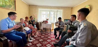 Участницу Великой Отечественной войны поздравили со 100-летием в Алматы